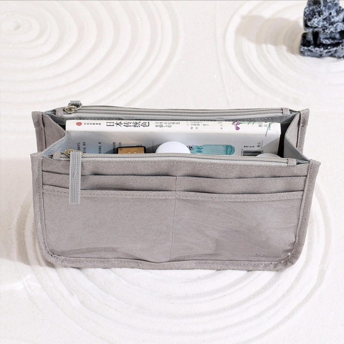Nova rosa portátil grande bolsa de moda viagem maquiagem saco de higiene pessoal mulher zíper organizador saco cosmético 1