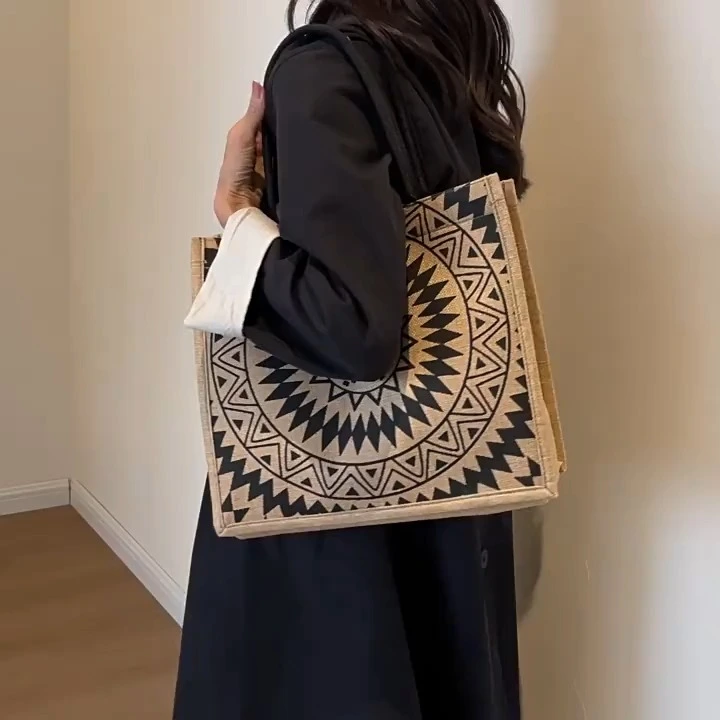 Keten tek omuz çantası moda anne çantası üniversite öğrencileri sınıf çanta 1