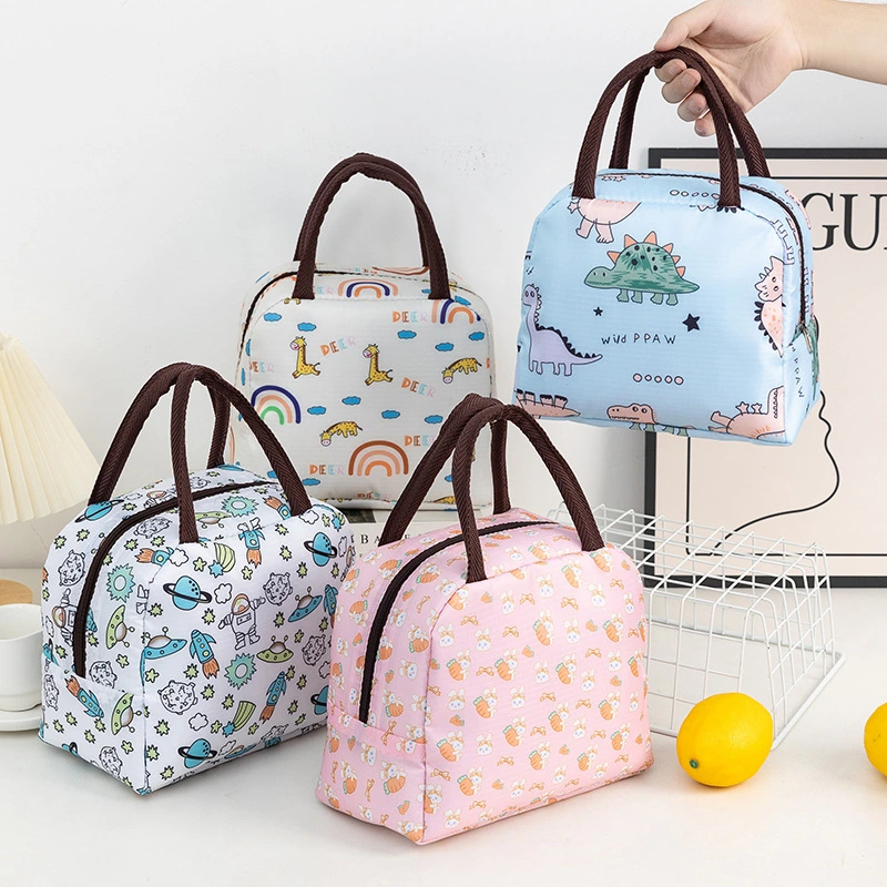 Thickened single shoulder cold bag portable lunch large crossbody bag Outdoor waterproof picnic bento bag 1