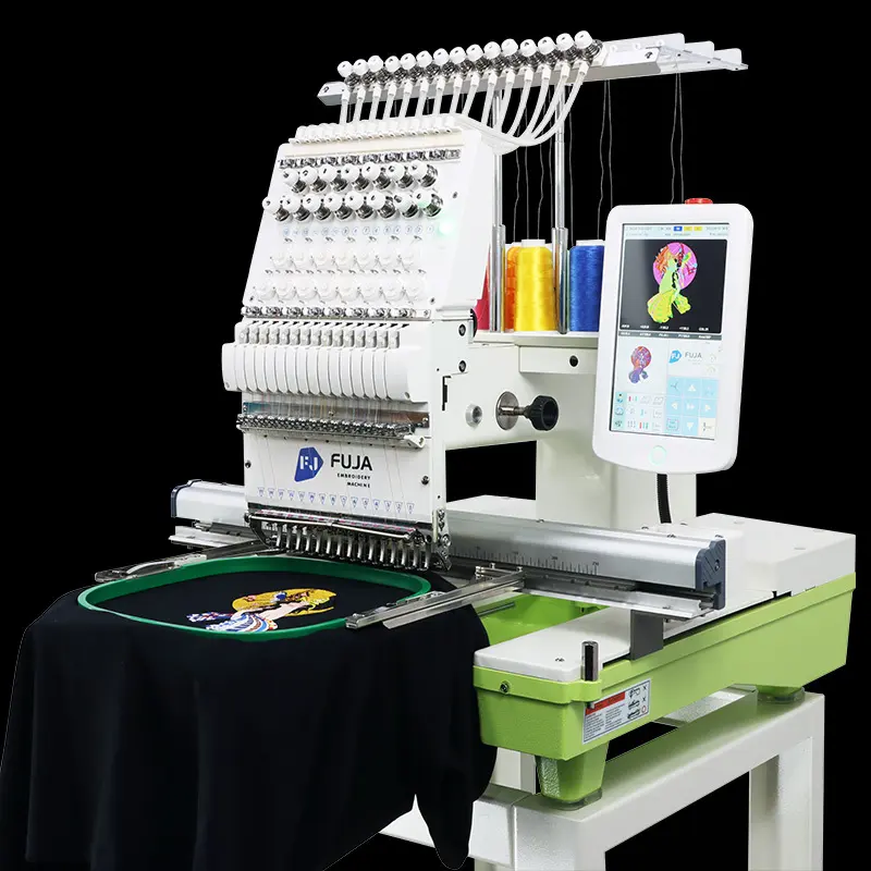 Single Head Embroidery Machine-3 5