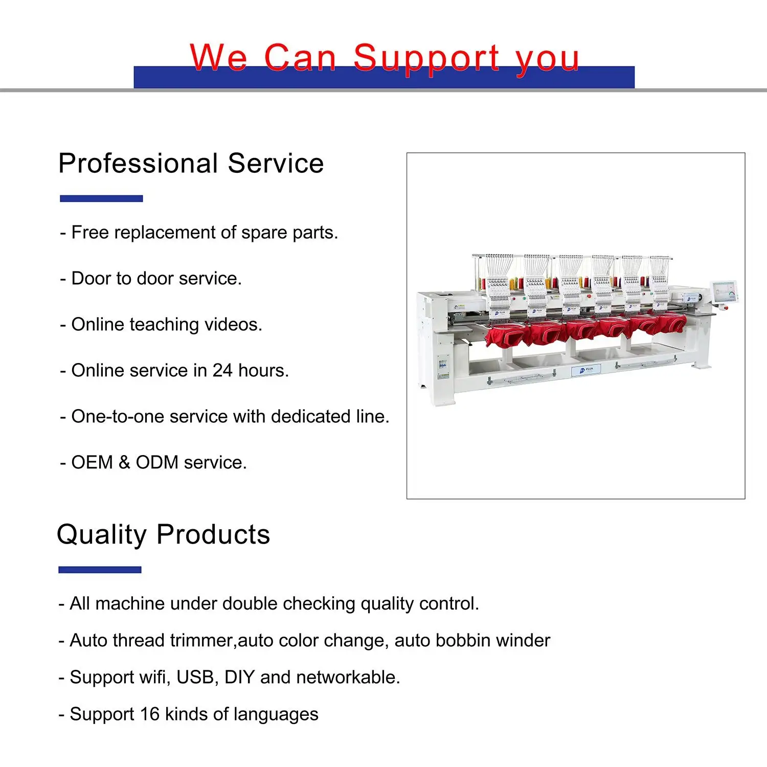 6 Head Embroidery Machine for Sale 6 Head Embroidery Machine for Salefactory 4