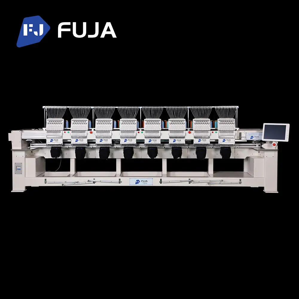 Mastering Multi-Tasking With An 8-Head Embroidery Machine 1