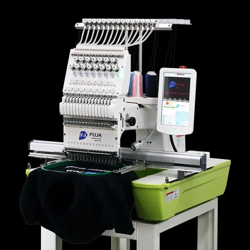 Custom Single Head Embroidery Machine-1 2