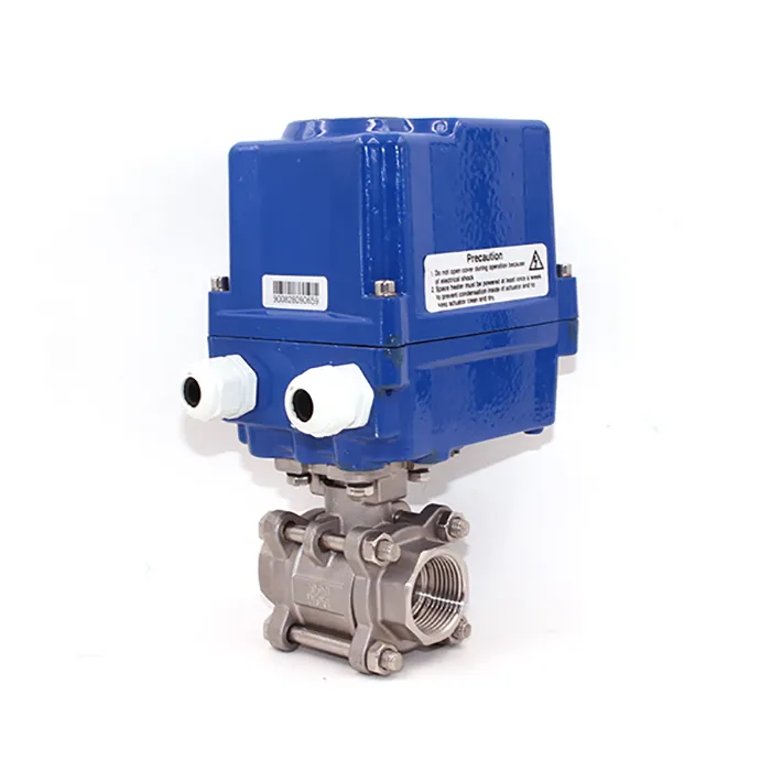 Custom 110v Motorized Ball Valve Tianfei High-Tech 2