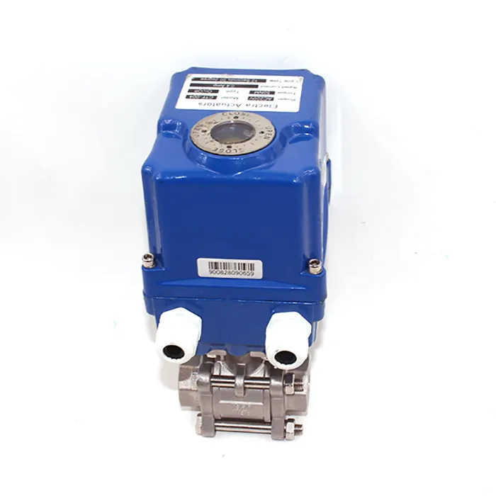 Custom 110v Motorized Ball Valve Tianfei High-Tech 3