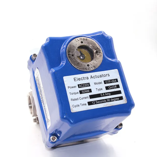 Custom 110v Motorized Ball Valve Tianfei High-Tech 9