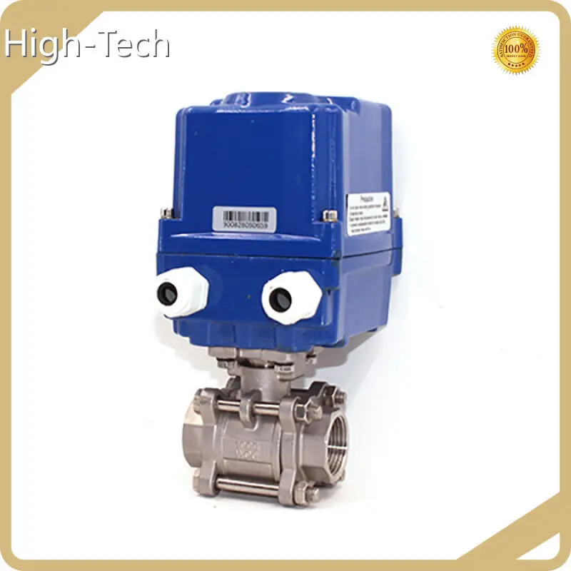 Custom 110v Motorized Ball Valve Tianfei High-Tech 1