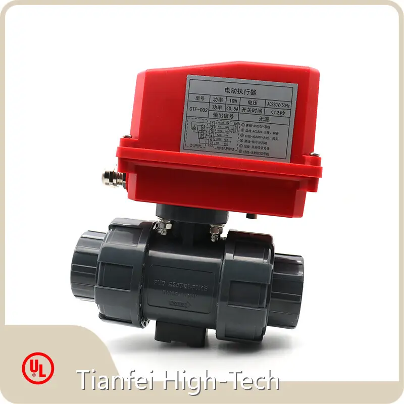 Motorized Ball Valve Manufacturer Tianfei High-Tech Manufacture 1