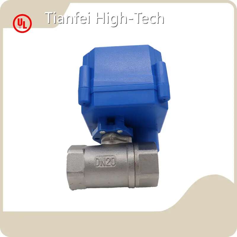 Brass Motorized Ball Valve Tianfei High-Tech, 1