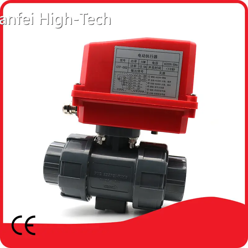Mini Motorized Ball Valve Tianfei High-Tech Manufacture 1