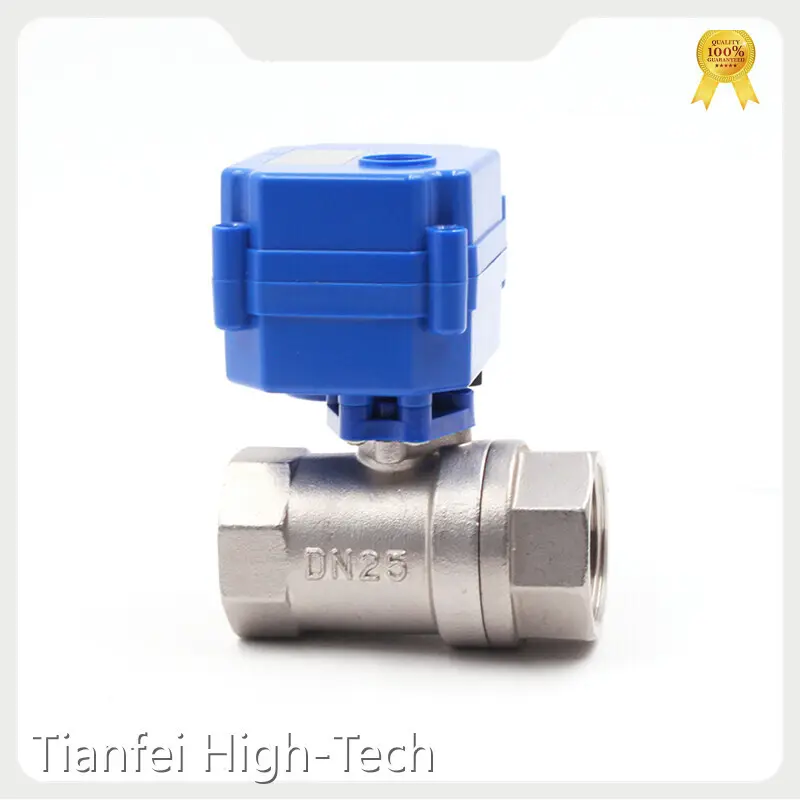 Hotmotorized Ball Valve 24v Tianfei High-Tech Brand 1