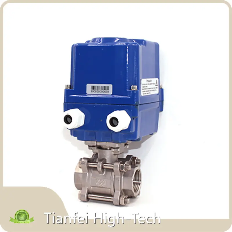 Plastic Motorized Ball Valve Wholesale - Tianfei High-Tech 1