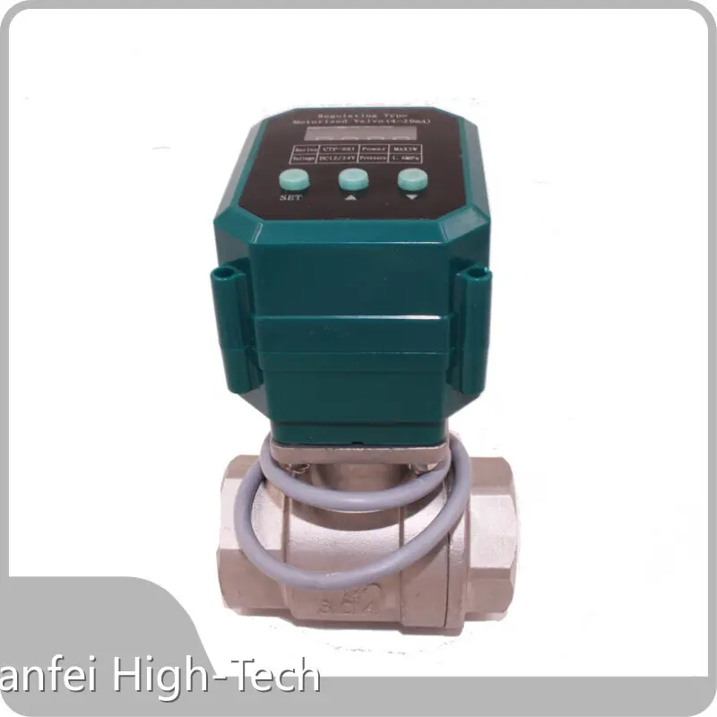 12v Motorized Ball Valve - - Tianfei High-Tech 1