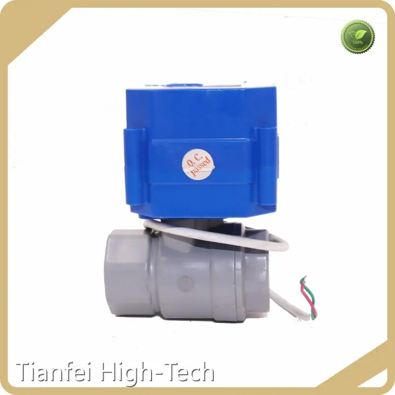 Hot Motorized Ball Valve 24v Tianfei High-Tech Brand 1