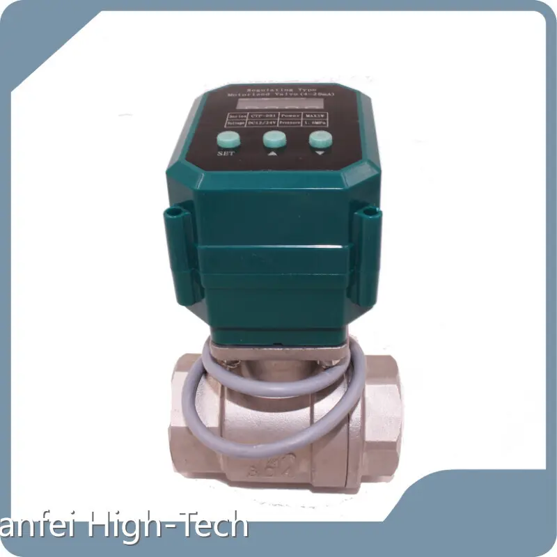 Hot3 4 Inch Motorized Ball Valve Tianfei High-Tech Brand 1