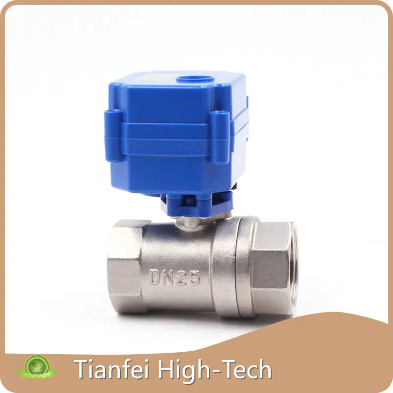 Custom Brass Motorized Ball Valve Tianfei High-Tech-1 1