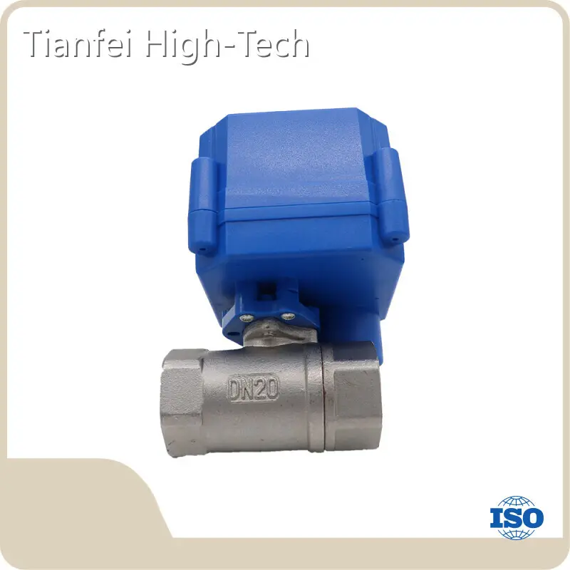 Tianfei High-Tech Brand Plastic Motorized Ball Valve Supplier 1