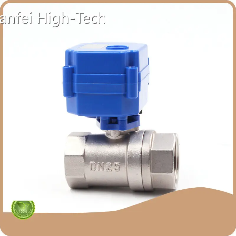 Motorized Ball Valve with Timer Tianfei High-Tech Brand 1