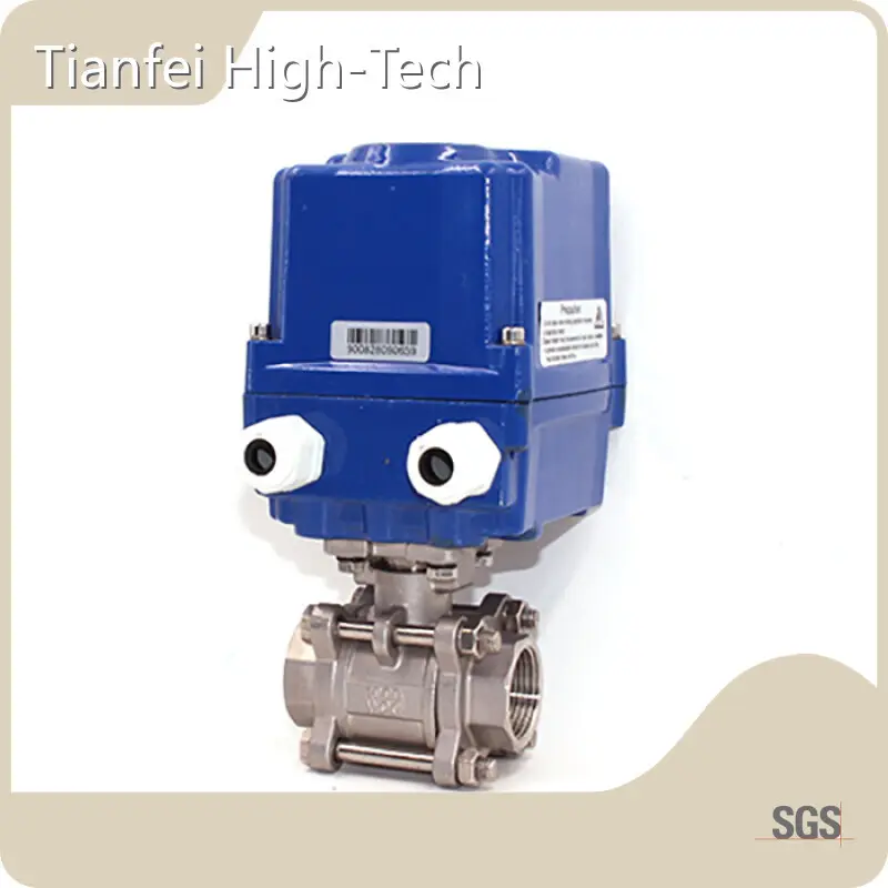 110v Motorized Ball Valve Tianfei High-Tech-2 1