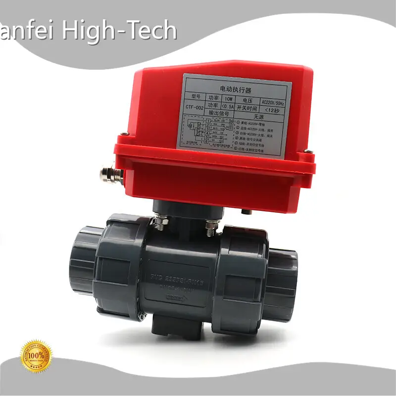 Custom Stainless Steel Motorized Ball Valve Tianfei High-Tech-1 1