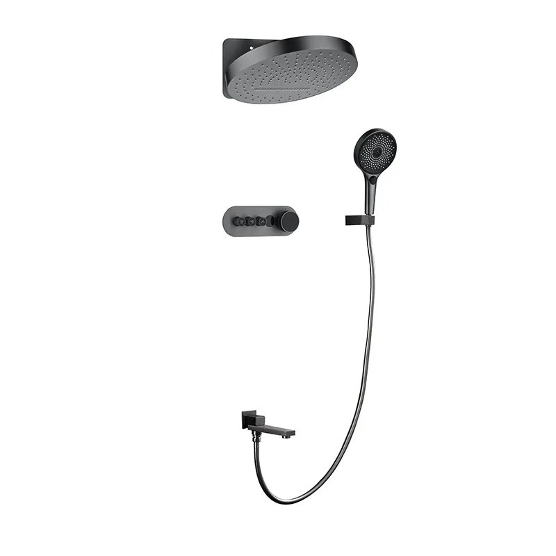 Concealed Wall Mounted Bath Shower Mixer by Wateroperate 2
