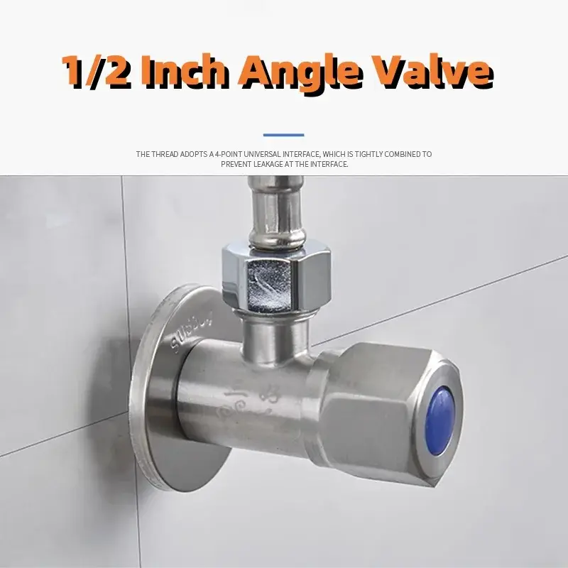 Ss Angle Valve Apartment - - Wateroperate 4