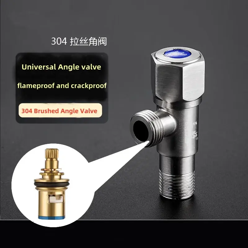 Ss Angle Valve Apartment - - Wateroperate 3