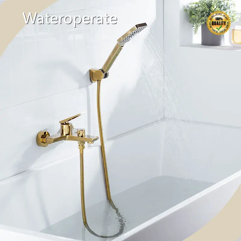 OEM Bath Tub Mixer Tap with Hand Shower Wateroperate Rocking 1