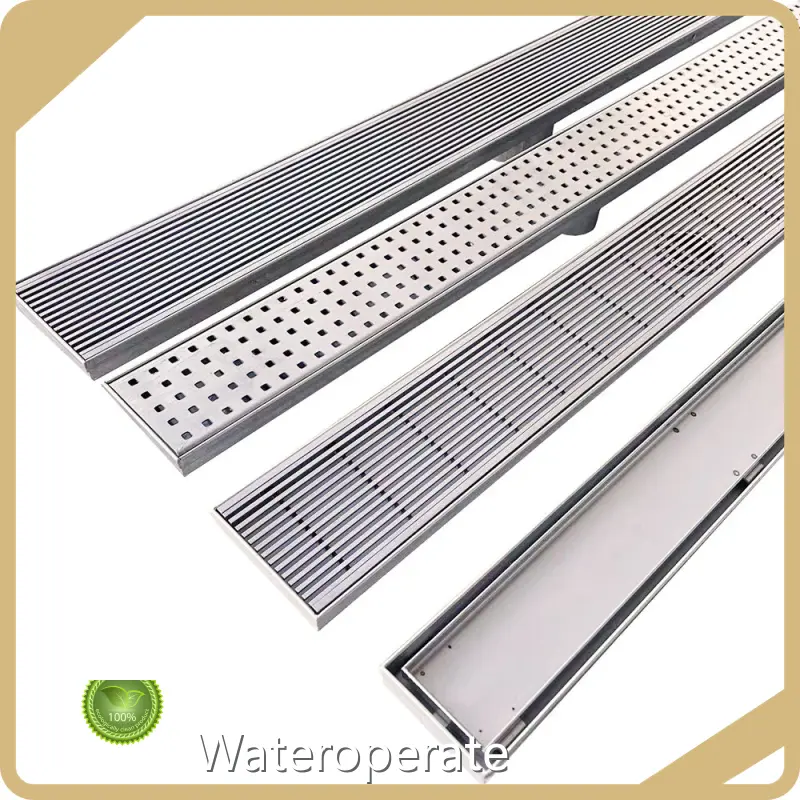 Shower Floor Trap 85x100mm Wateroperate Brand Silver 1