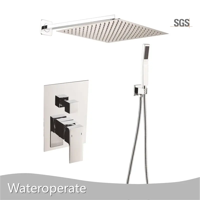 Wateroperate Brand Concealed Bath Mixer Supplier 1