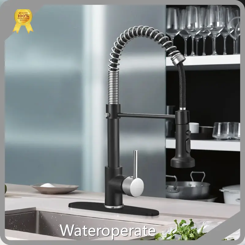 Hot Kitchen Water Faucet Single Hole Wateroperate Brand 1
