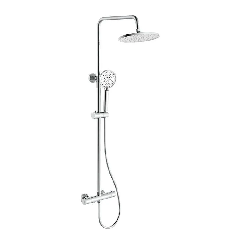 Ensemble de pomme de douche en laiton de style simple avec jet cascade - Kit de douche OEM 1