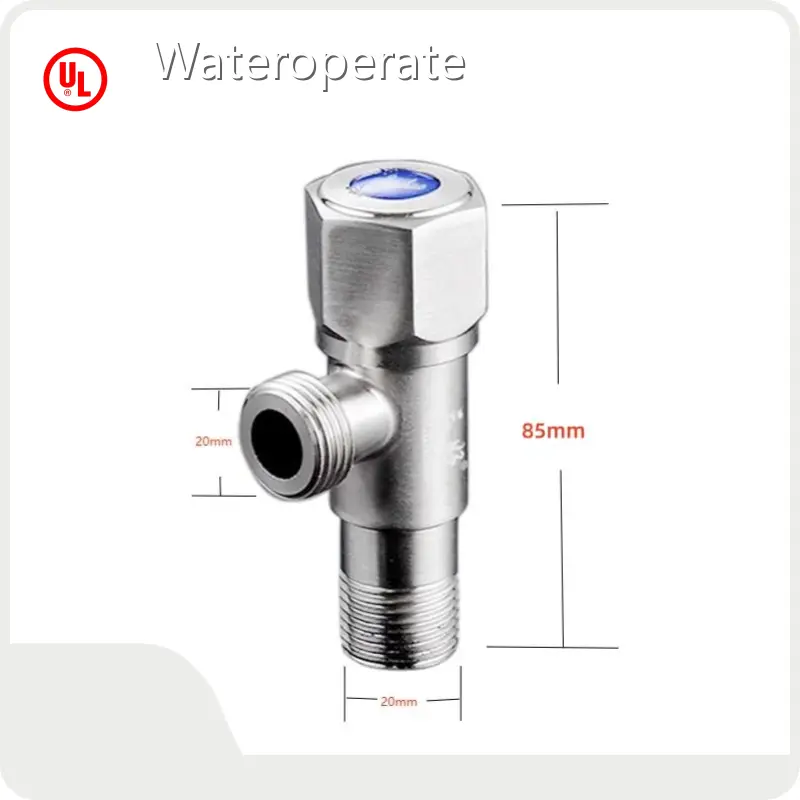 Ss Angle Valve Apartment - - Wateroperate 1