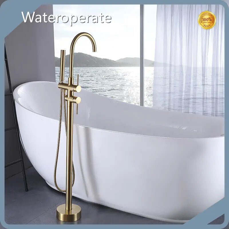 Free Standing Bath Tub Faucet by Wateroperate 1