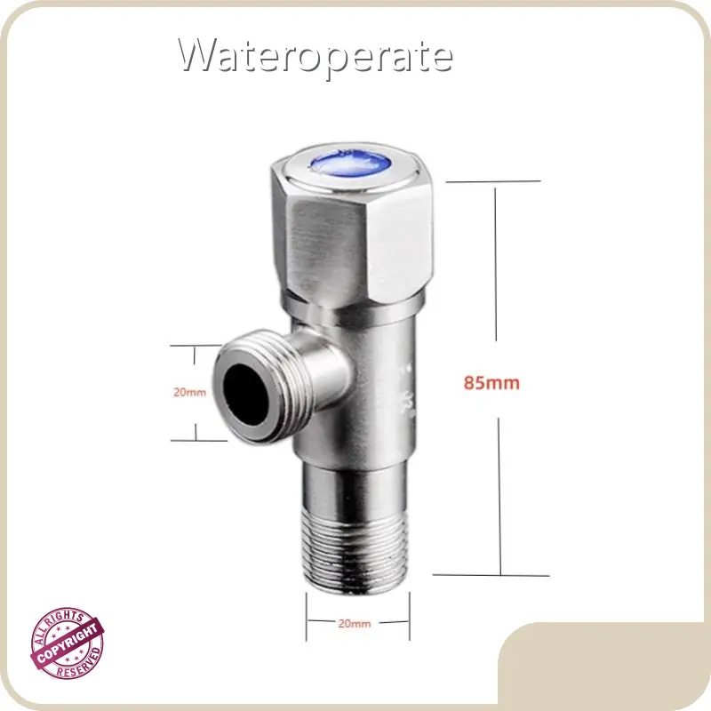 Bathroom Angle Valve 304 Stainless Steel by Wateroperate 1