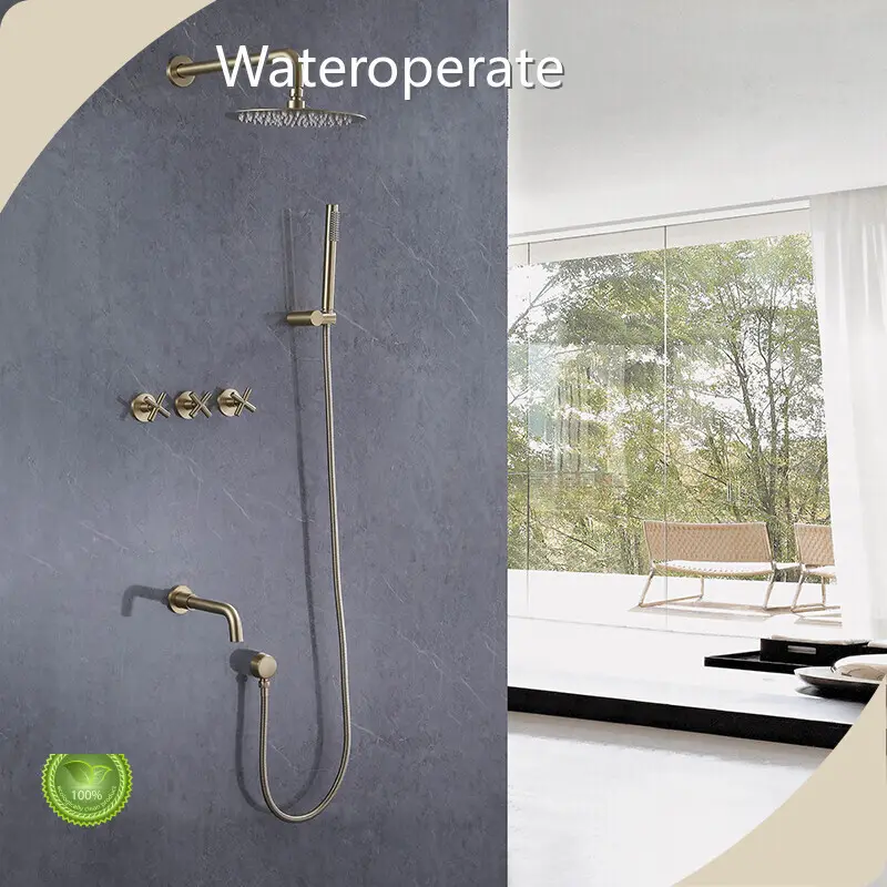Concealed Wall Mounted Bath Shower Mixer by Wateroperate-1 1