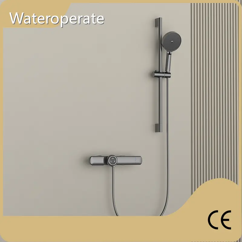 Exposed Pipe Tub and Shower Set by Wateroperate 1