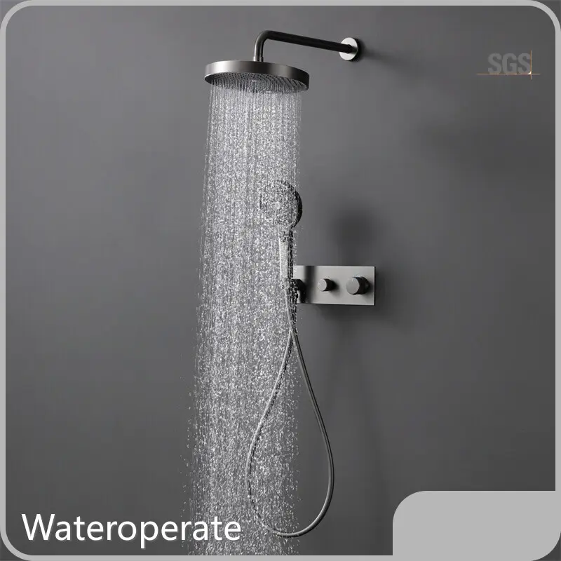 Concealed Bath and Shower Mixer - - Wateroperate-1 1