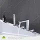 Bath Tub Mixer Tap with Hand Shower - - Wateroperate 1