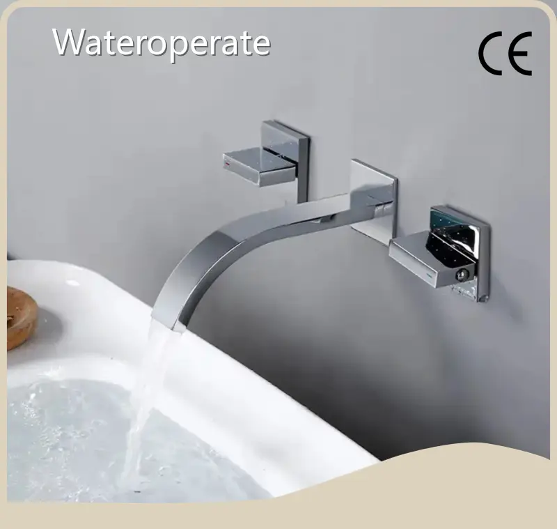 Bathtub Mixer with Hand Shower - - Wateroperate 1