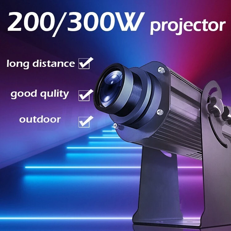 Proyector láser de logotipo personalizado 200W300W 1