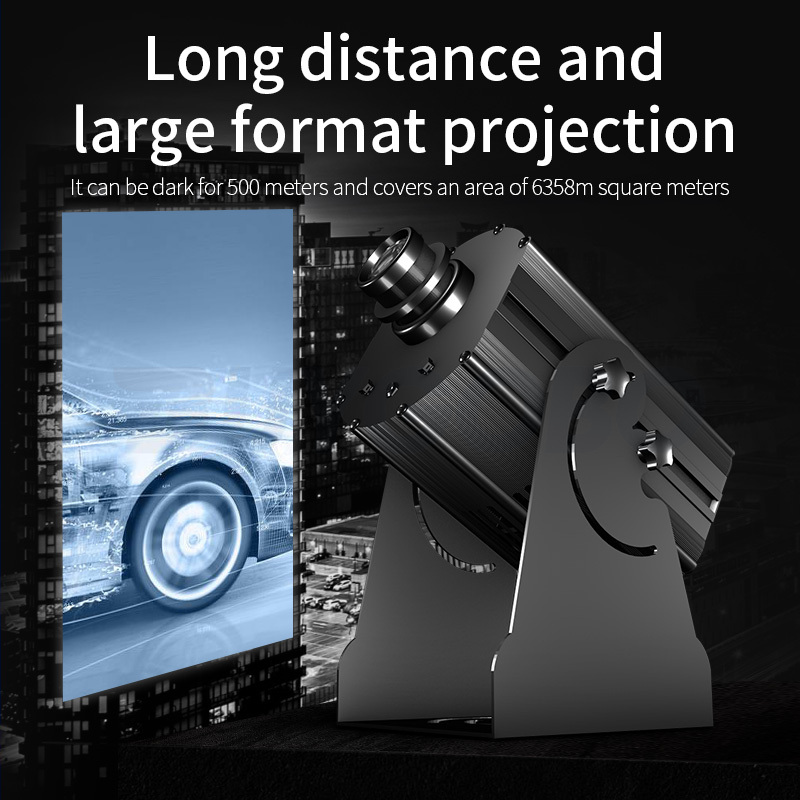 500w700w Long Distance Virtual Sign Projector Advertisement | Noparde