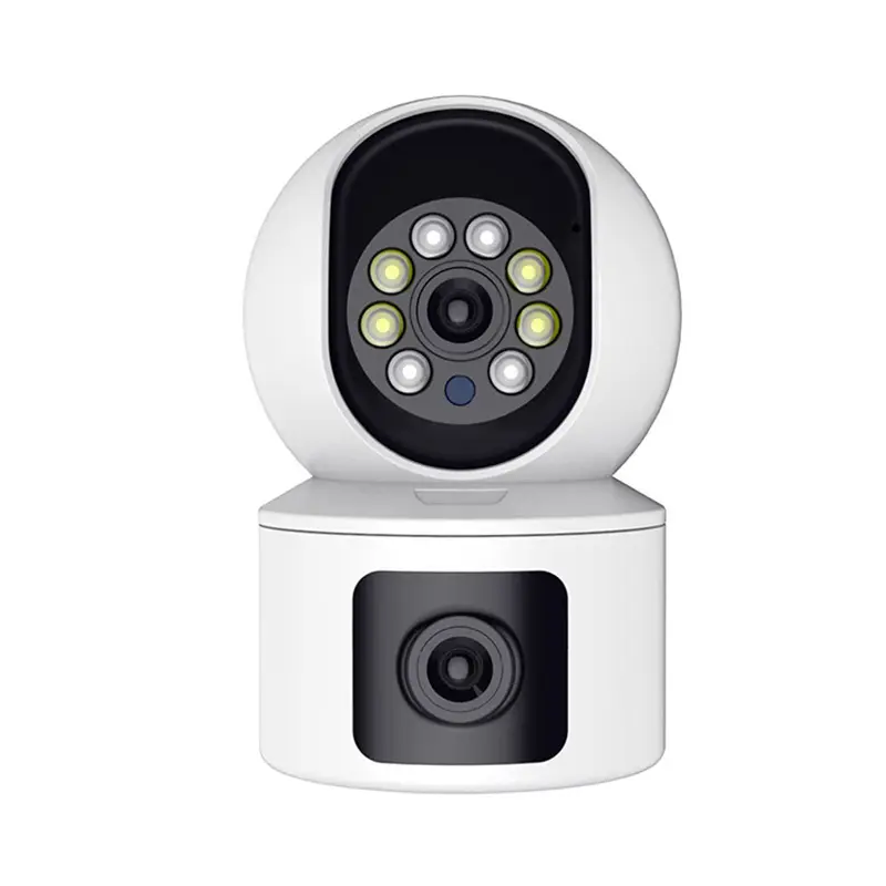 WiFi Dual Lens Camera for Indoor WiFi6 2K+2K Pan & Tilt with 2-way Audio-2 2