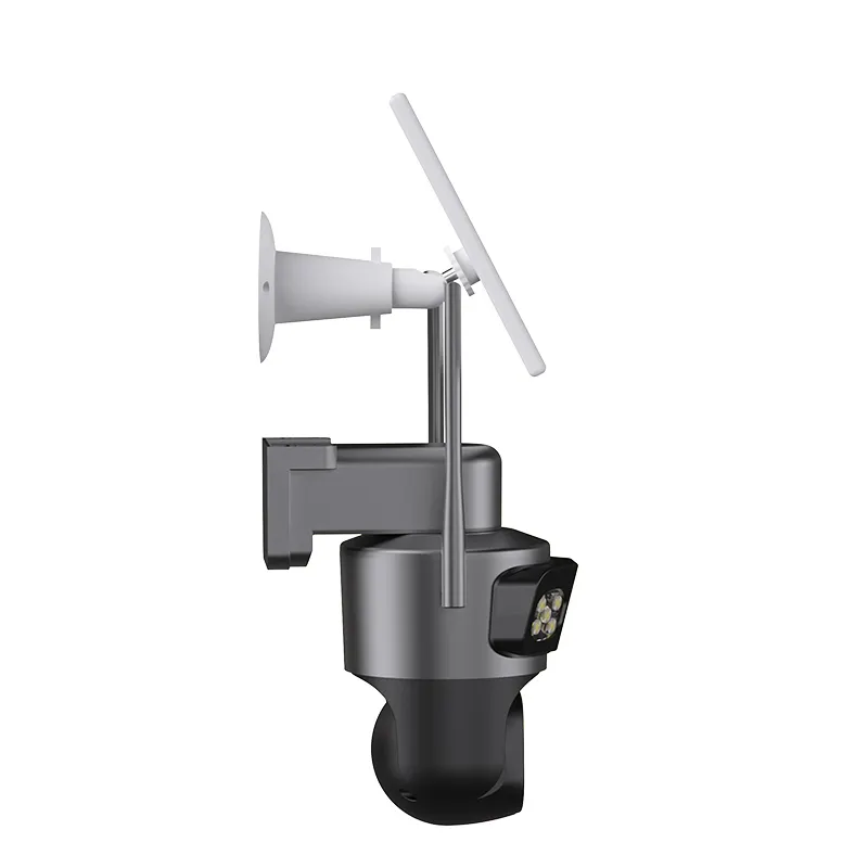 Hiseesmart 24/7 Continuous Recording Security Camera Dual Lens True Full Color Night Vision Surveillance Camera-1 4