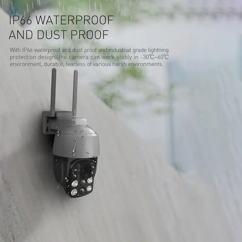 3MP 20X 4G WIFI 5 Inch Medium Speed Dome PTZ Camera-1 4