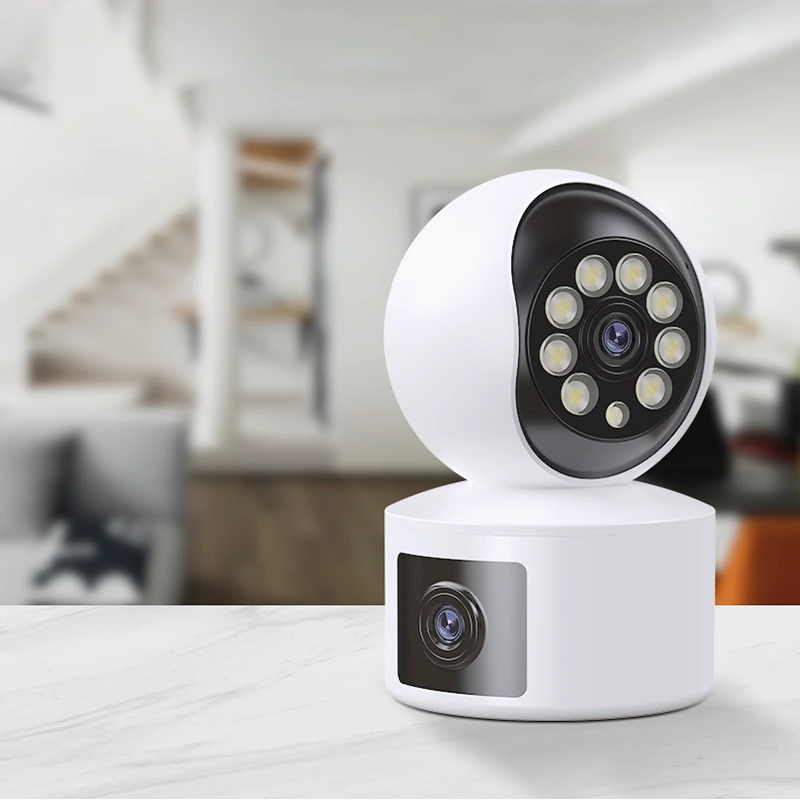 Камера с двумя объективами Wi-Fi для использования в помещении WiFi6 2K+2K Pan & Наклон с двусторонним звуком 1