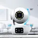 Indoor 3MP Dual Lens IR/Full Color/Smart Night Vision Security Camera Two-way Audio Human Detection Auto Tracking WiFi PT Camera-1 1