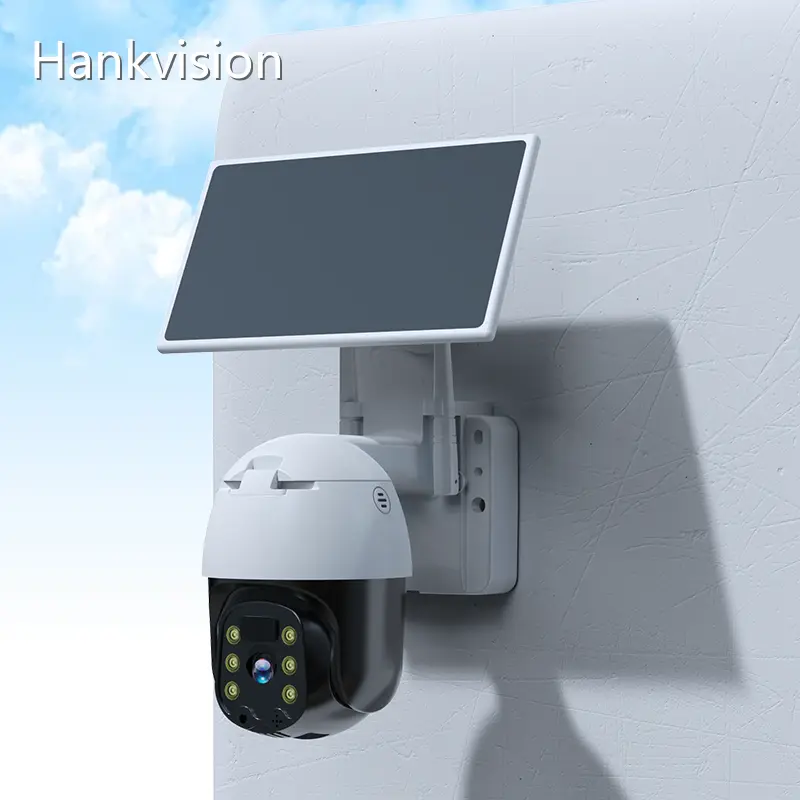 Solar Powered PT Camera 8400mAh WiFi/4G 3MP IP66 Waterproof-1 1