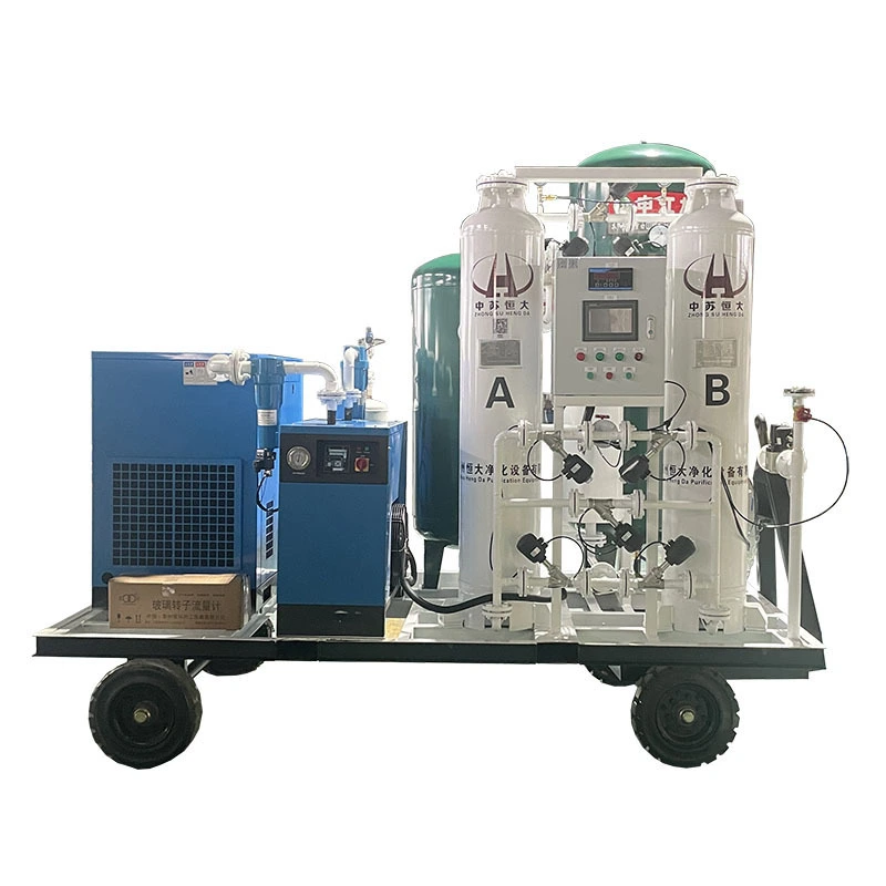 Trailer Type Portable PSA Oxygen Generator 1