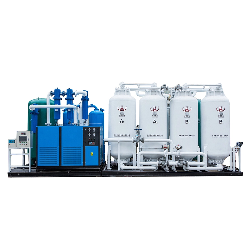 Pair assembly Four Towers PSA oxygen generator 1